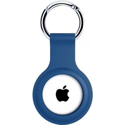 Airtag Keychain blauw