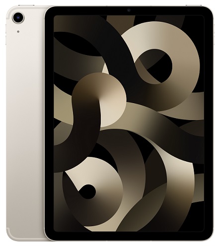 Apple iPad Air 2022 10.9 64GB wifi witgoud