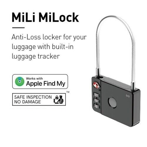 MiLi MiLock smart anti loss zwart