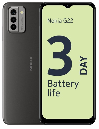 Nokia G22 128GB grijs