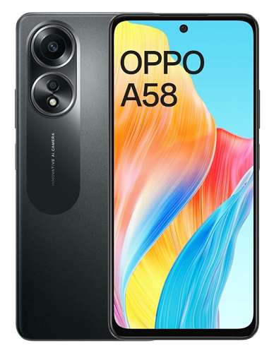 OPPO A58 128GB zwart