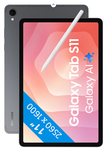 Samsung X-736 Tab S11 128GB wifi/5G grijs